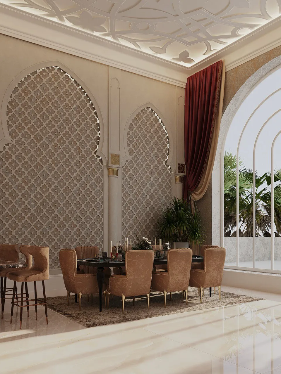 Apartment dining area