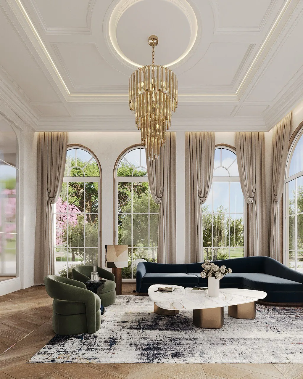 Villa kitchen detail